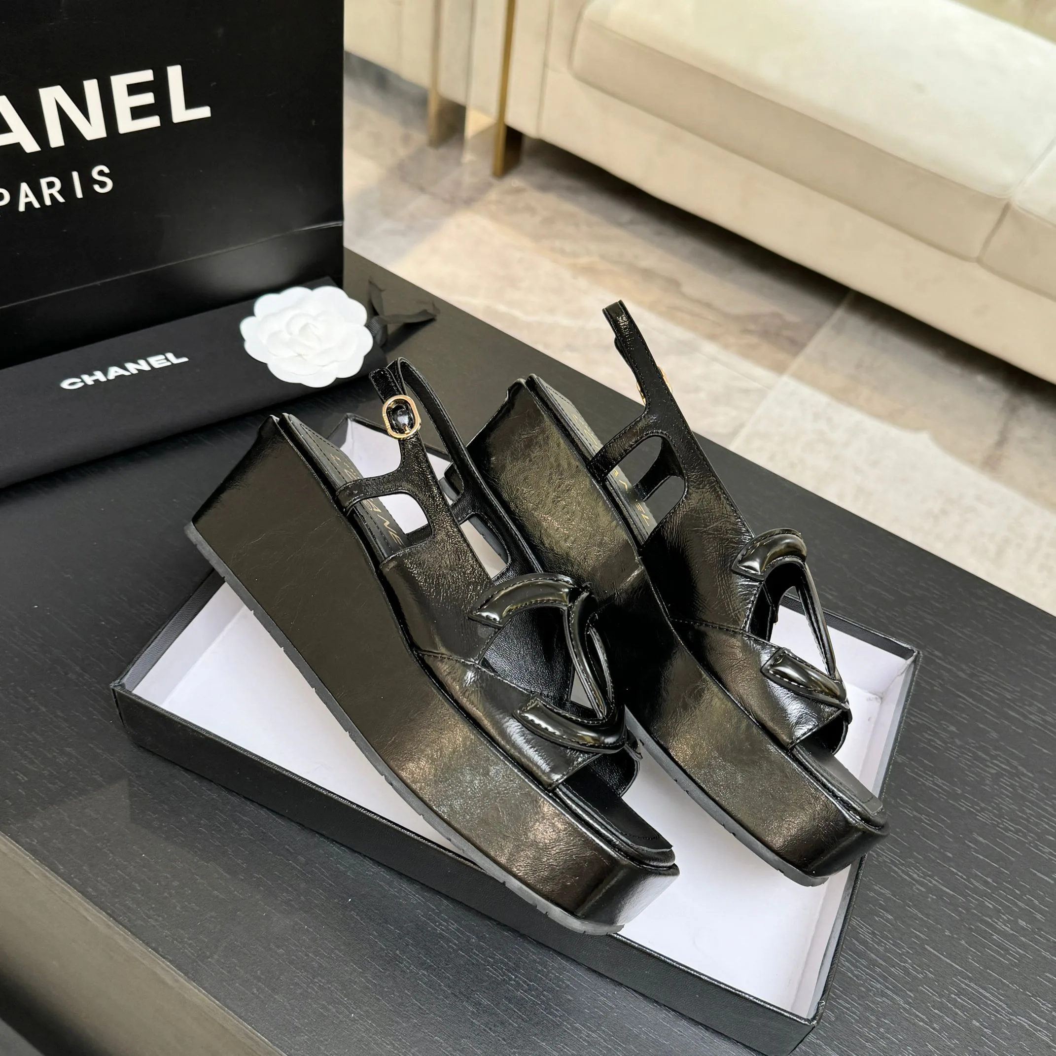 Women's Open-Toe Sandals CHANEL 18063120
