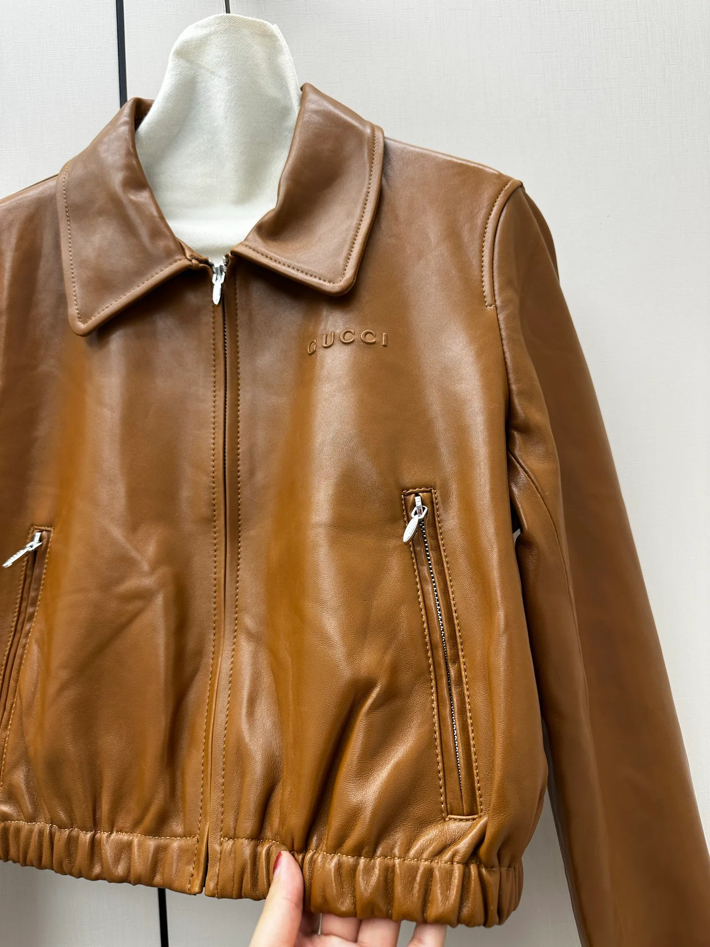 Women's Leather Jackets And Sheepskin Coats GUCCI 17833053