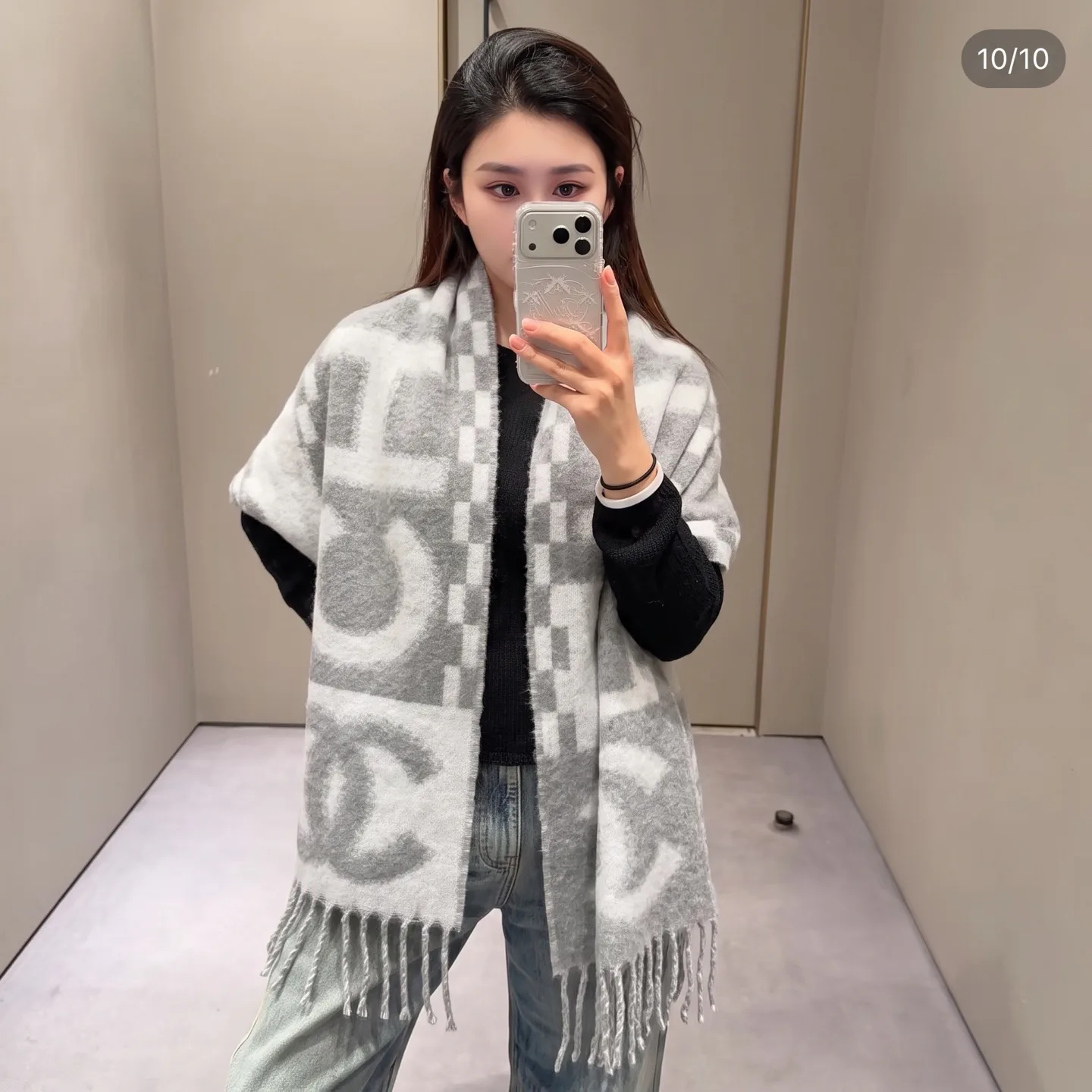 Scarves CHANEL 18322569
