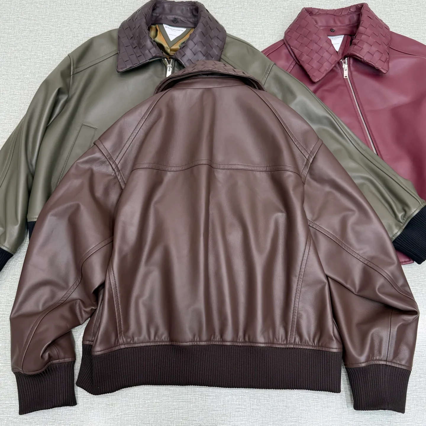 Women's Leather Jackets And Sheepskin Coats BOTTEGA VENETA 17408438