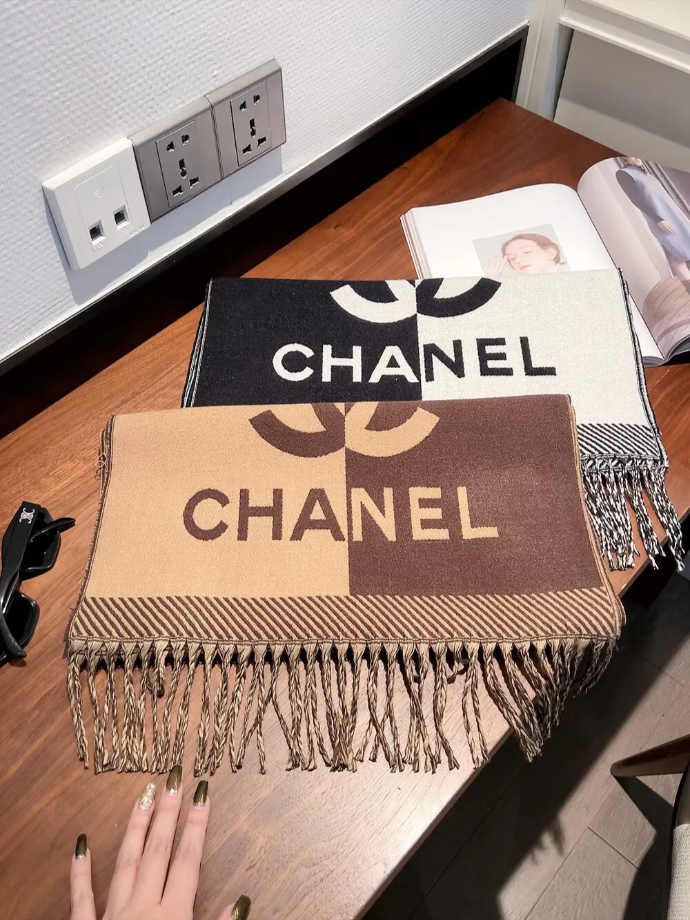 Scarves CHANEL 18002970