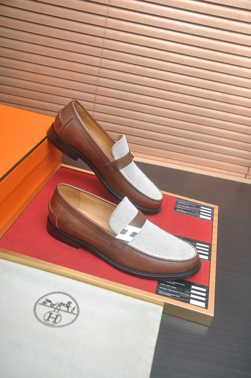 Men's Loafers And Dress Shoes HERMES 17349625