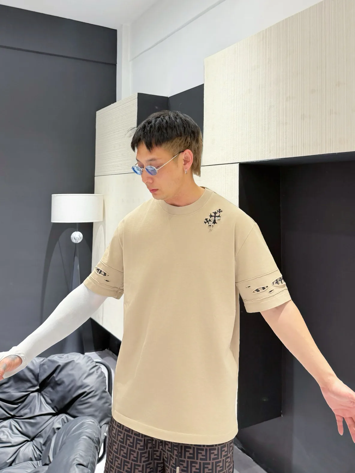 Men's T-Shirts CHROME HEARTS 17037324