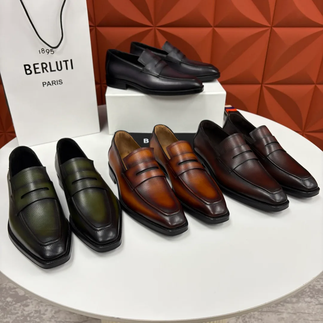 Men's Loafers And Dress Shoes BERLUTI 18117420