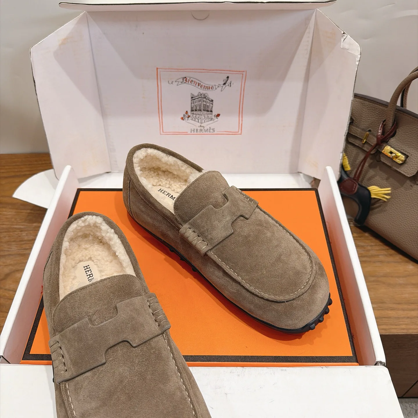 Men's Loafers And Dress Shoes HERMES 17922573