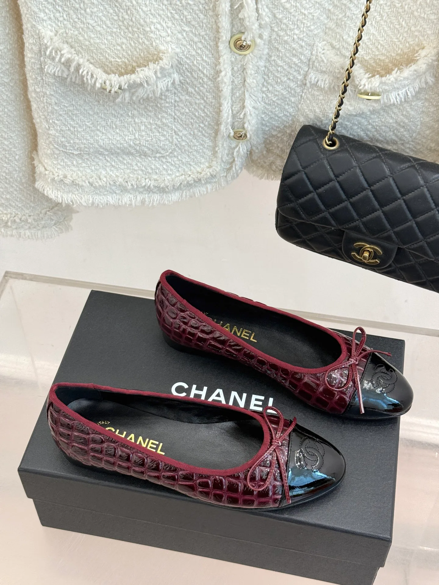 Women's Ballet Flats CHANEL 17406180
