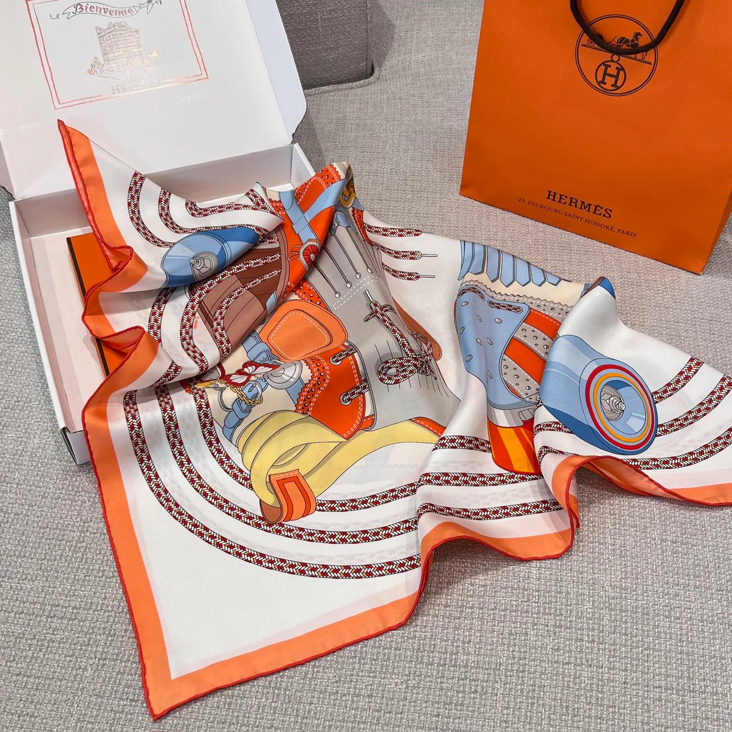 Silk Scarves HERMES 17991430