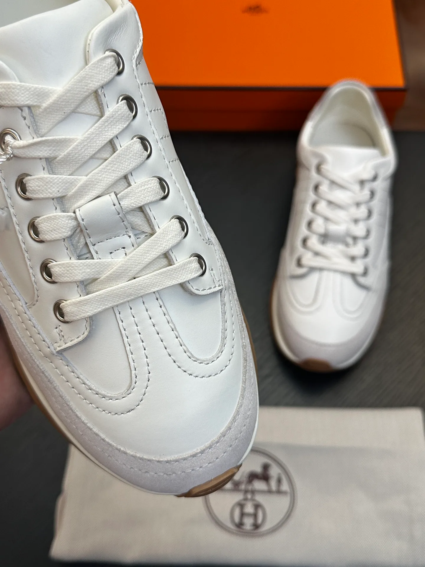 Men's Sneakers HERMES 17733048