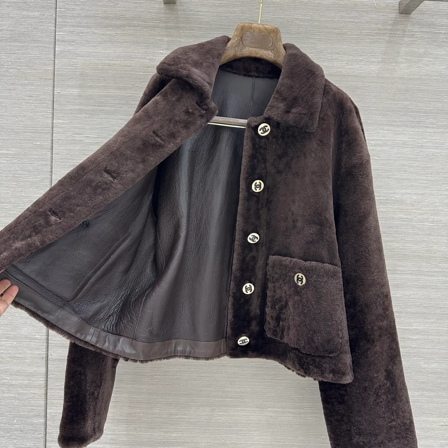 Women's Leather Jackets And Sheepskin Coats CHANEL 18503459