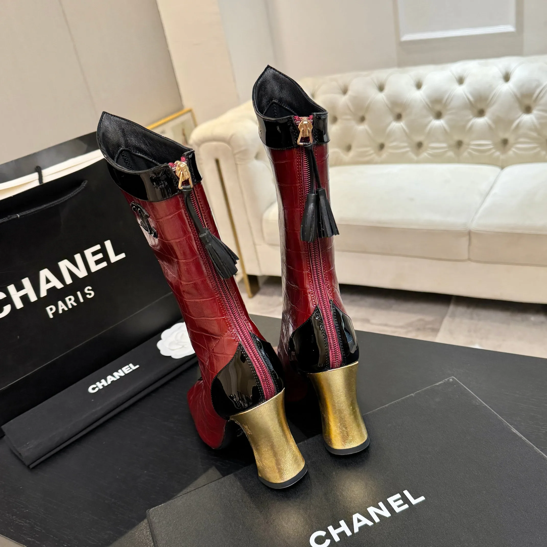 Women's Boots CHANEL 18062461