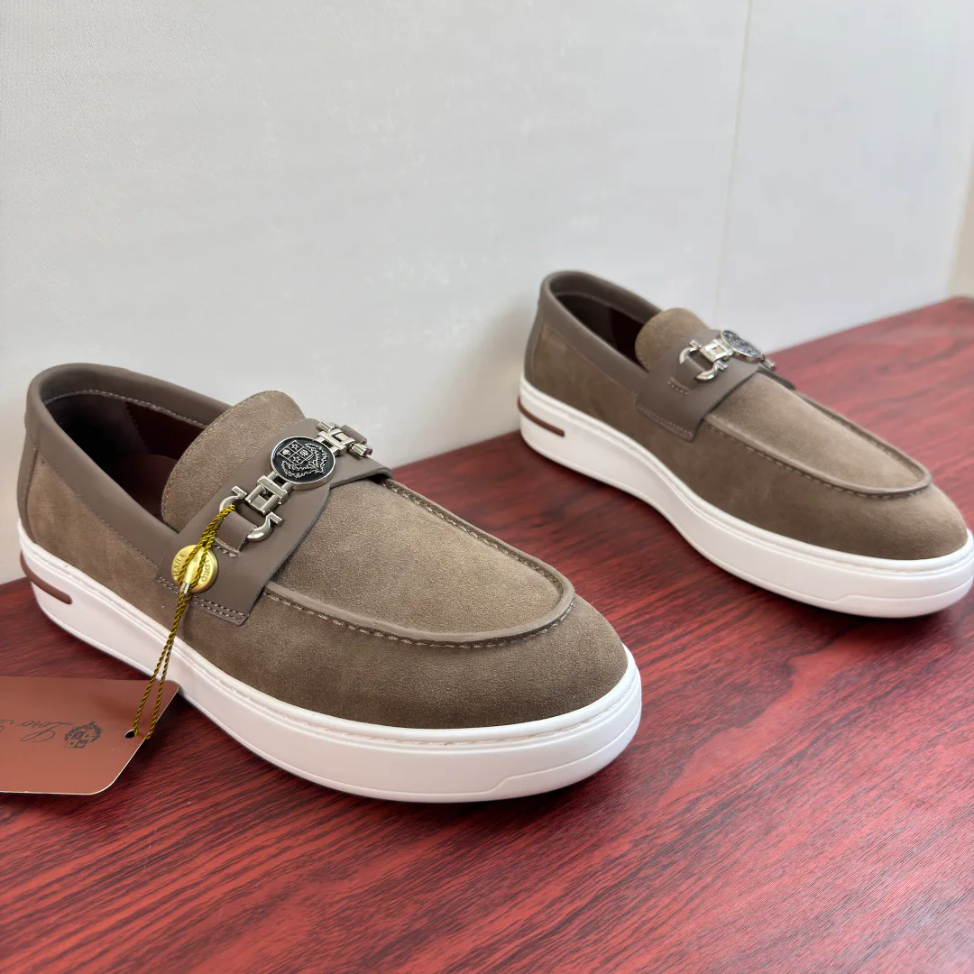Men's Loafers And Dress Shoes LORO PIANA 18100508