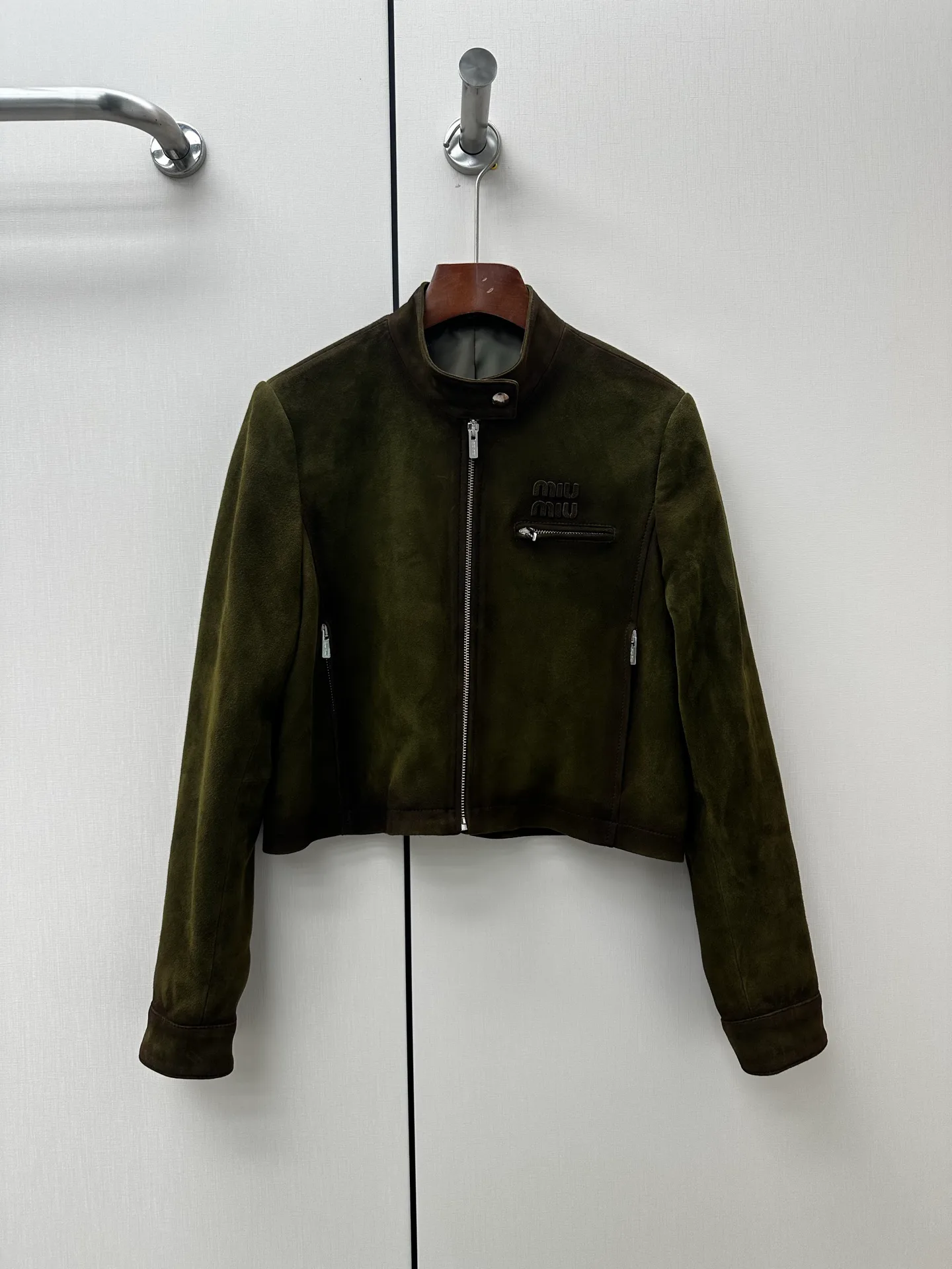 Women's Leather Jackets And Sheepskin Coats MIU MIU 17694525