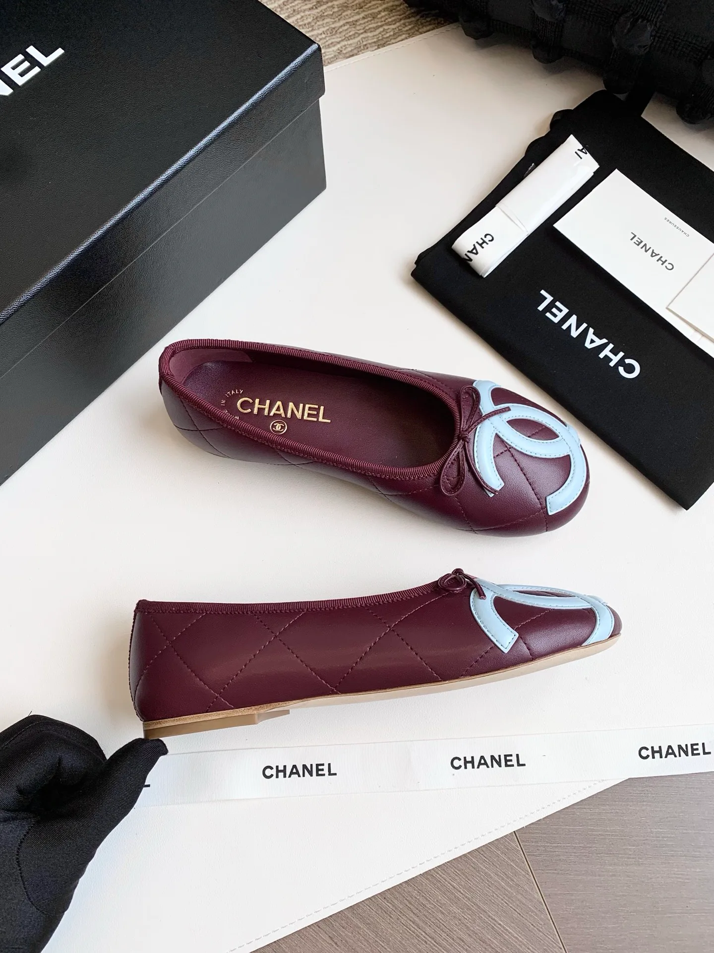 Women's Ballet Flats CHANEL 17990375