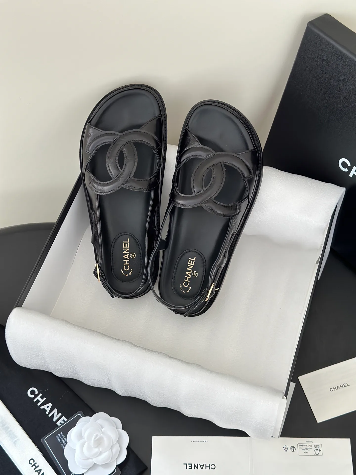 Women's Open-Toe Sandals CHANEL 18143030