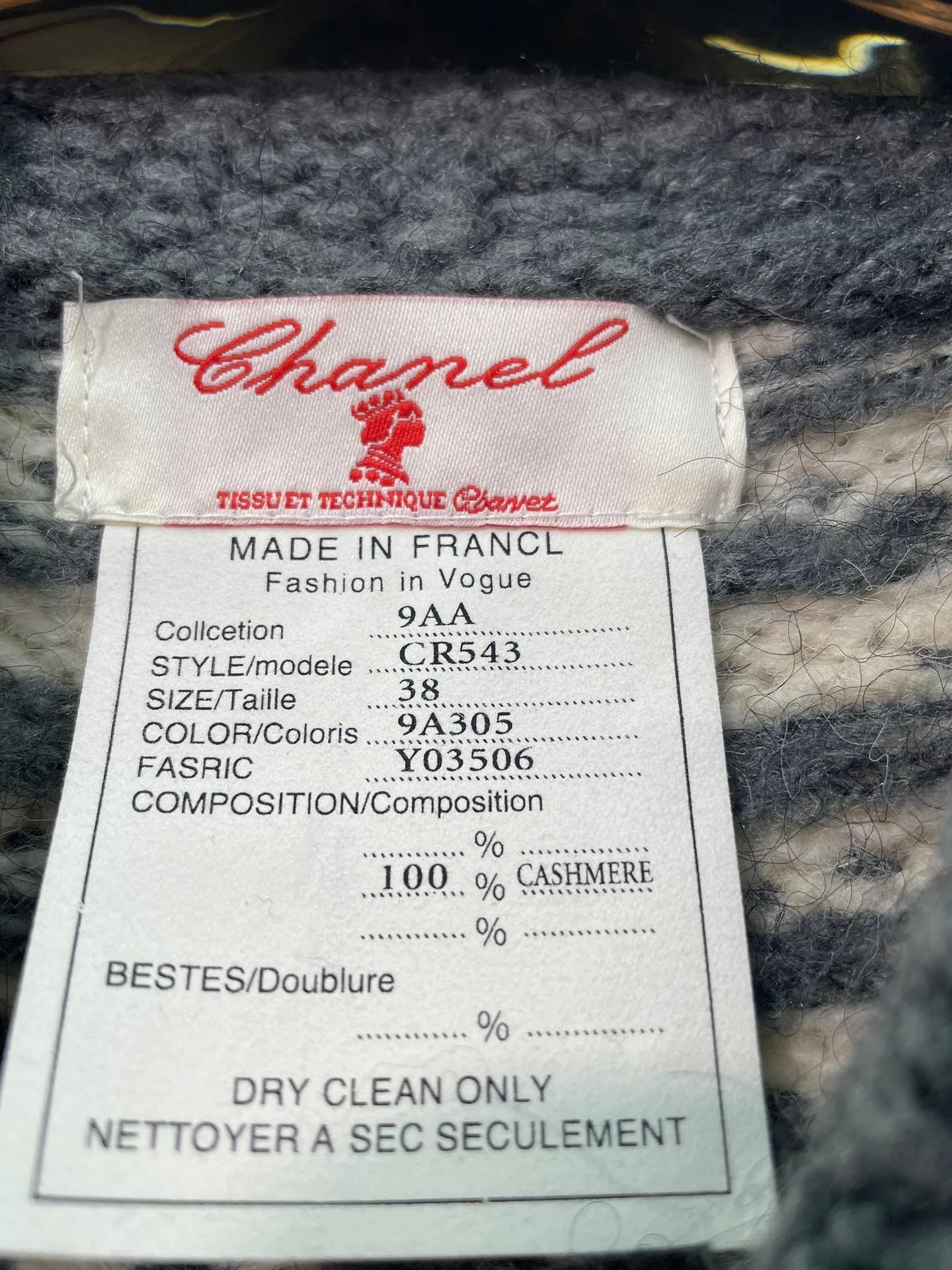 Women's Jumpers And Sweaters CHANEL 18151966
