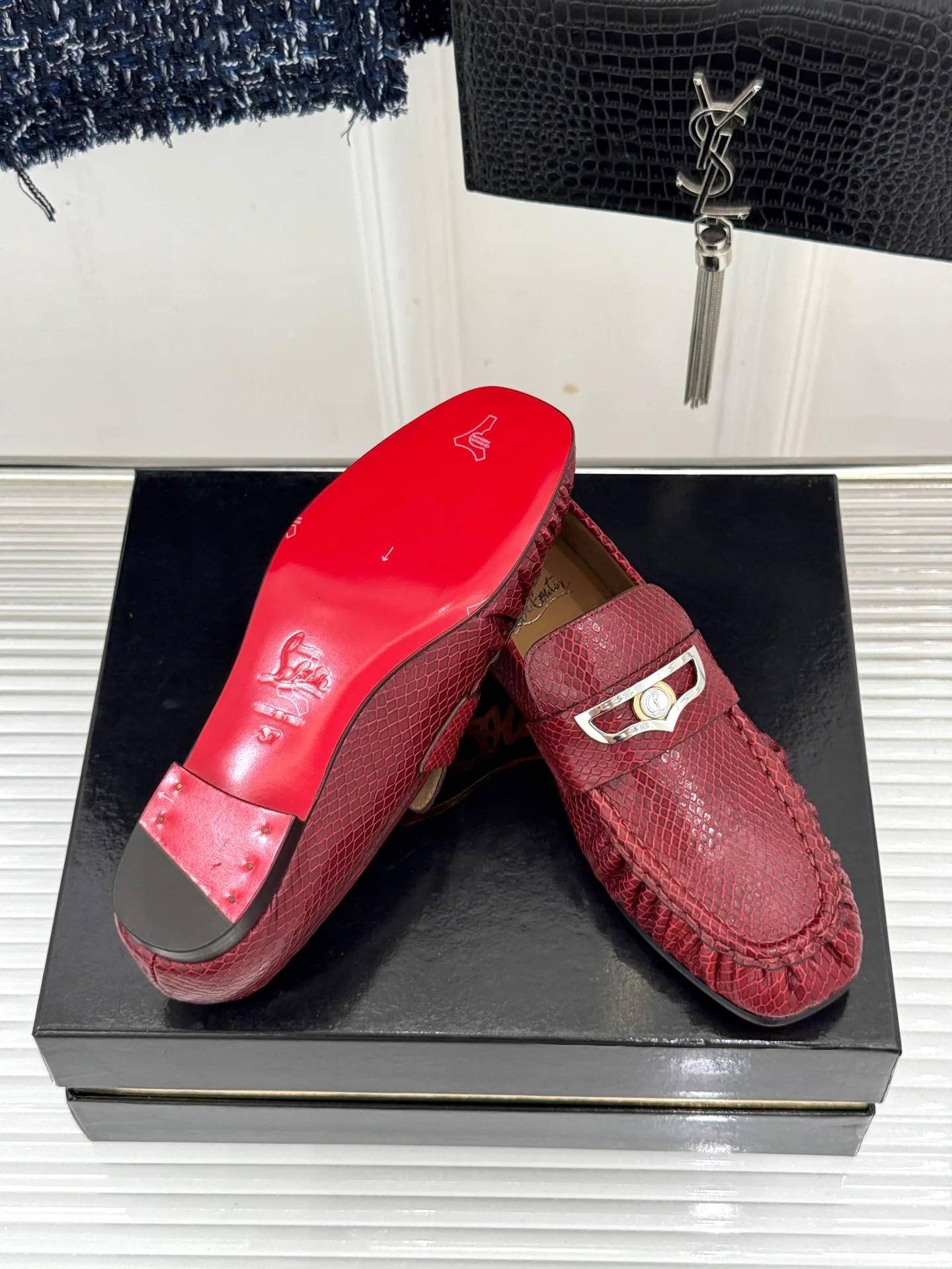 Лоферы И Мокасины Женские Christian Louboutin 18598158