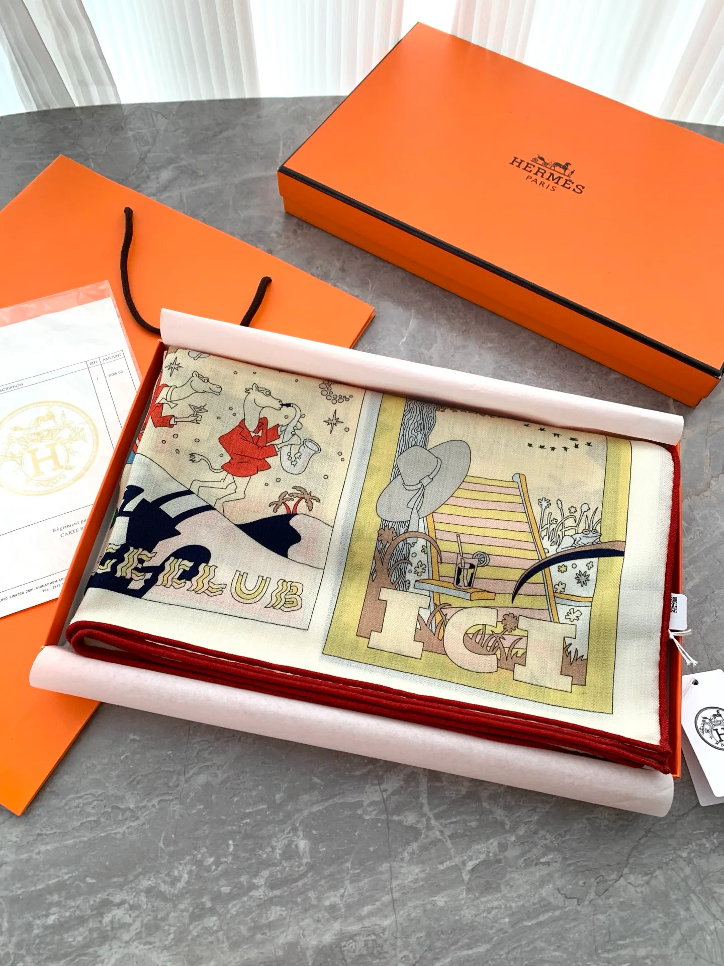 Silk Scarves HERMES 18374320