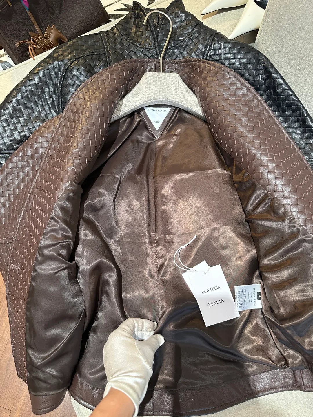 Women's Leather Jackets And Sheepskin Coats BOTTEGA VENETA 17598085
