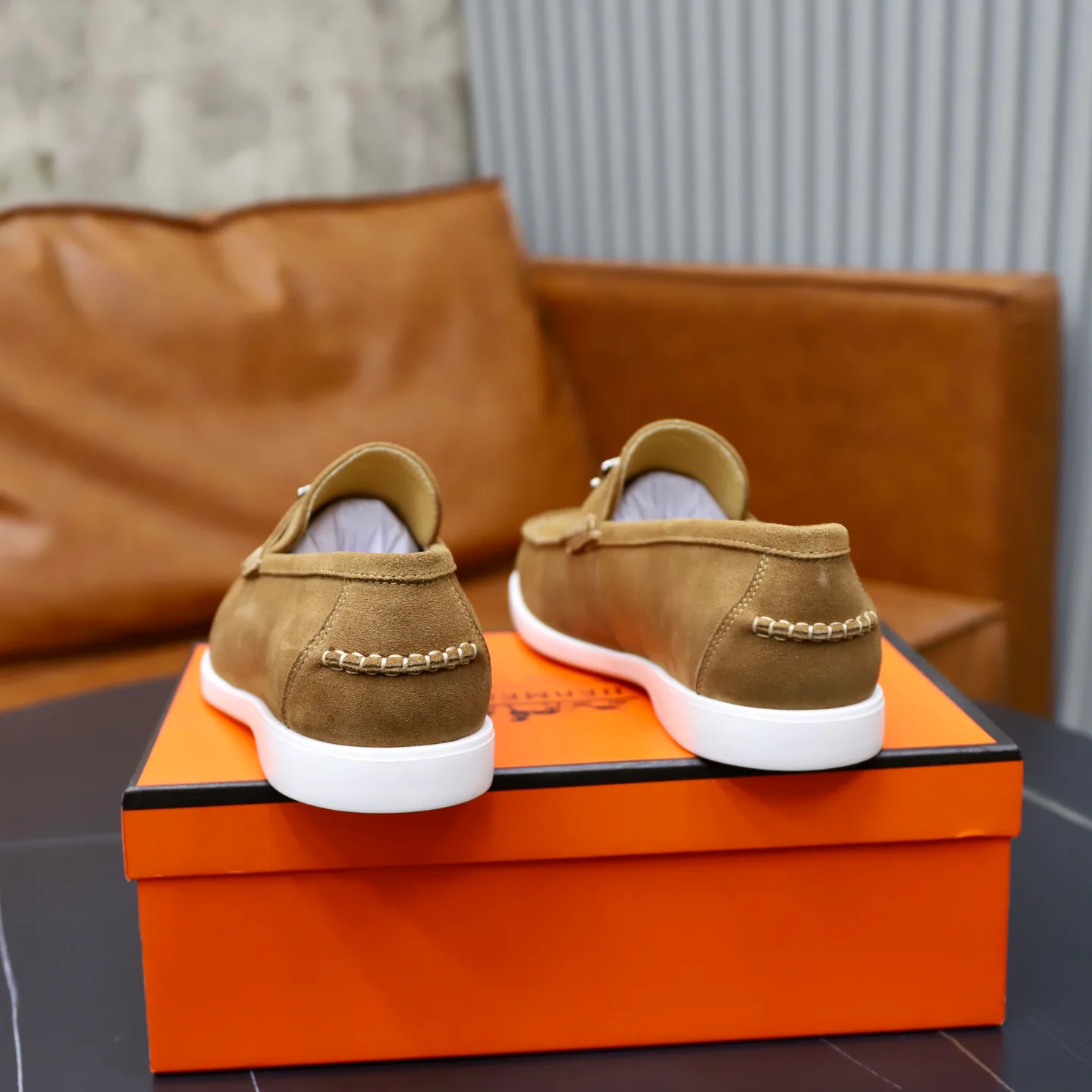 Men's Loafers And Dress Shoes HERMES 17911021