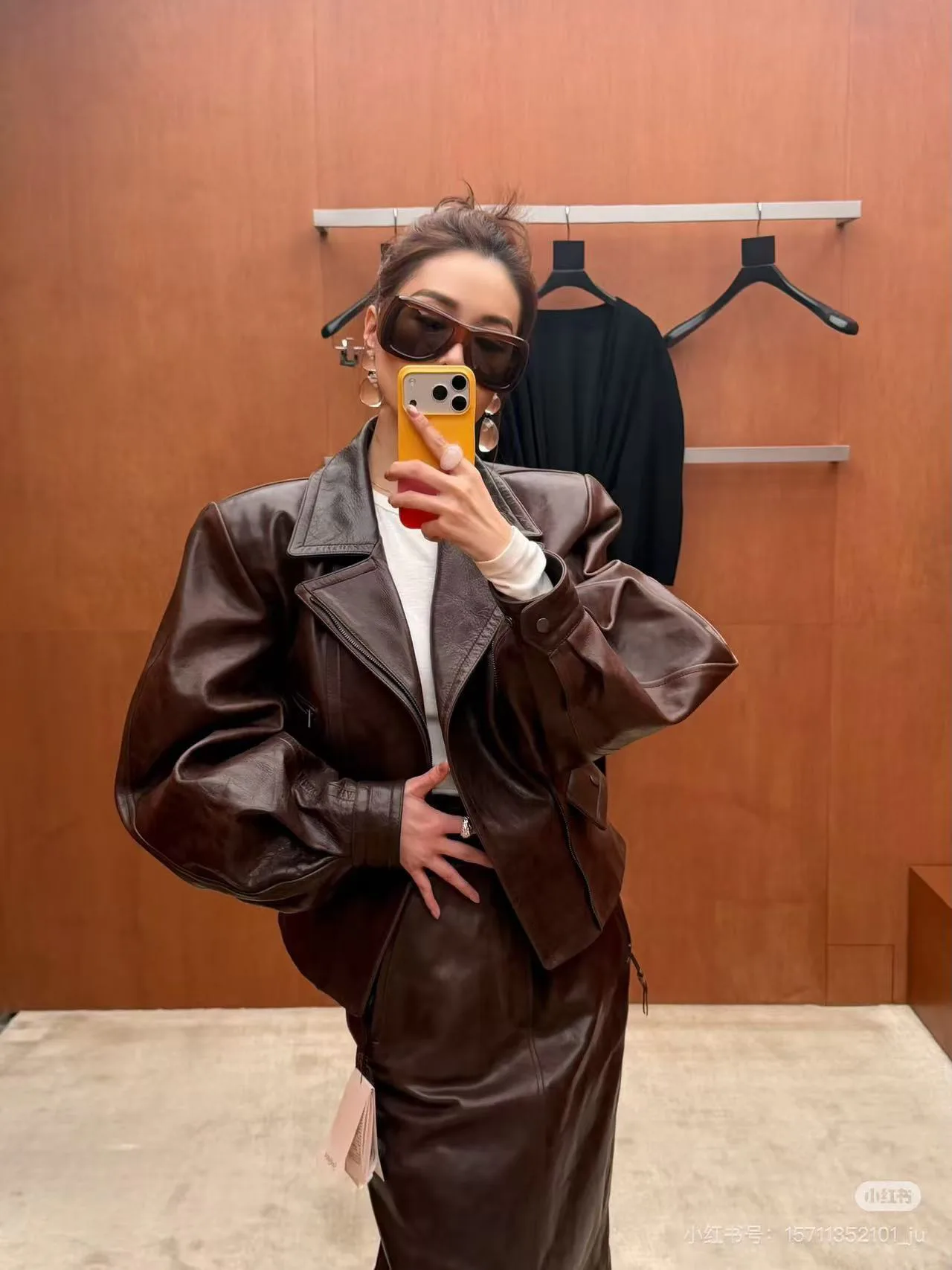 Women's Leather Jackets And Sheepskin Coats SAINT LAURENT 18524958