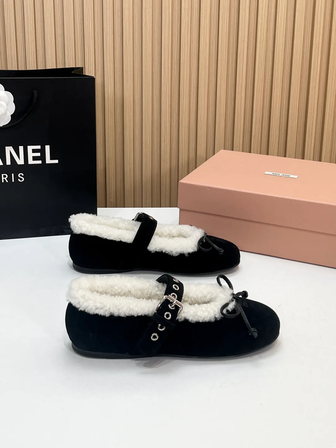 Балетки Женские Miu Miu 18575779