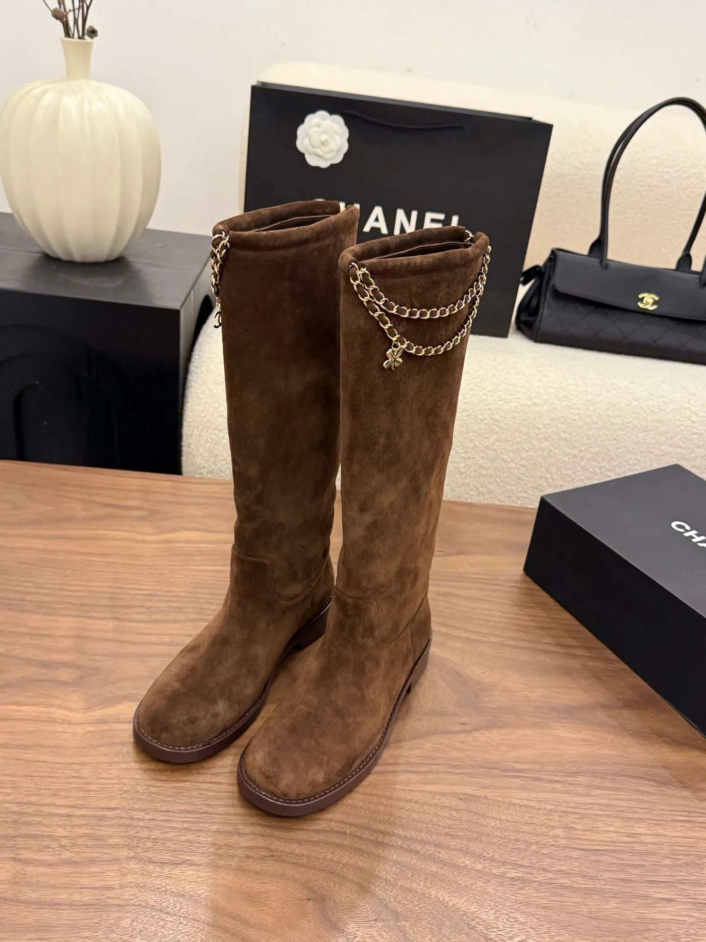 Women's Boots CHANEL 18440835