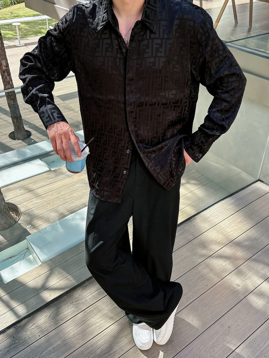 Men's Shirts FENDI 18097645