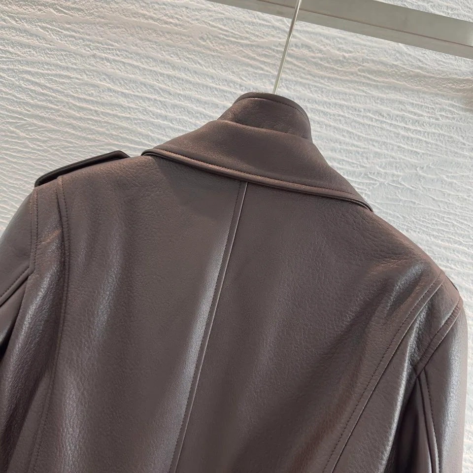 Women's Leather Jackets And Sheepskin Coats SAINT LAURENT 18090128