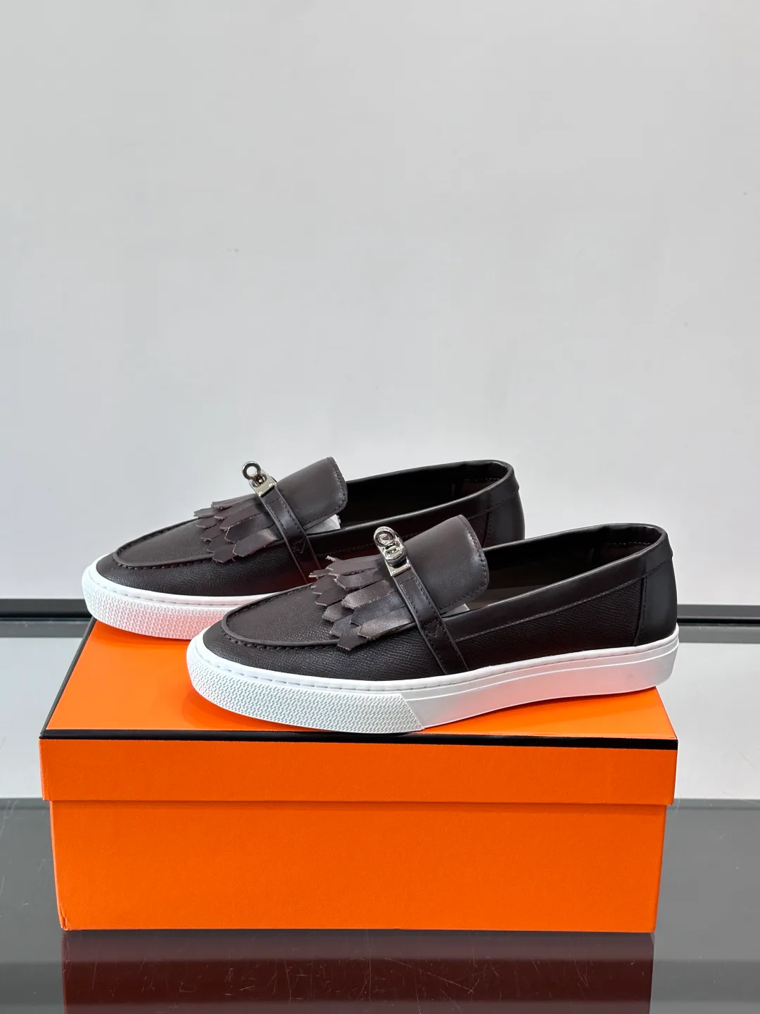 Men's Loafers And Dress Shoes HERMES 18350545