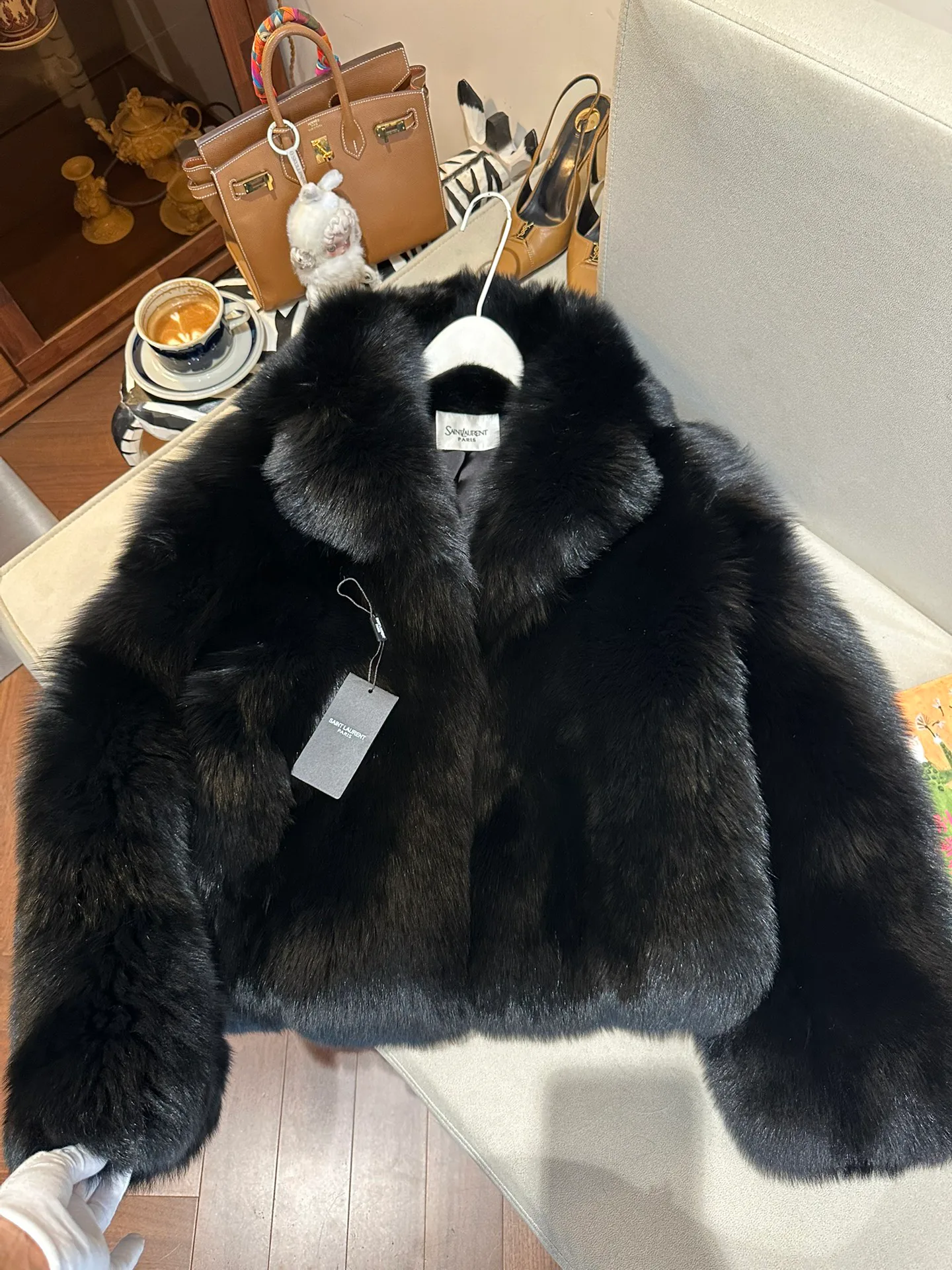 Women's Fur Coats SAINT LAURENT 18040754