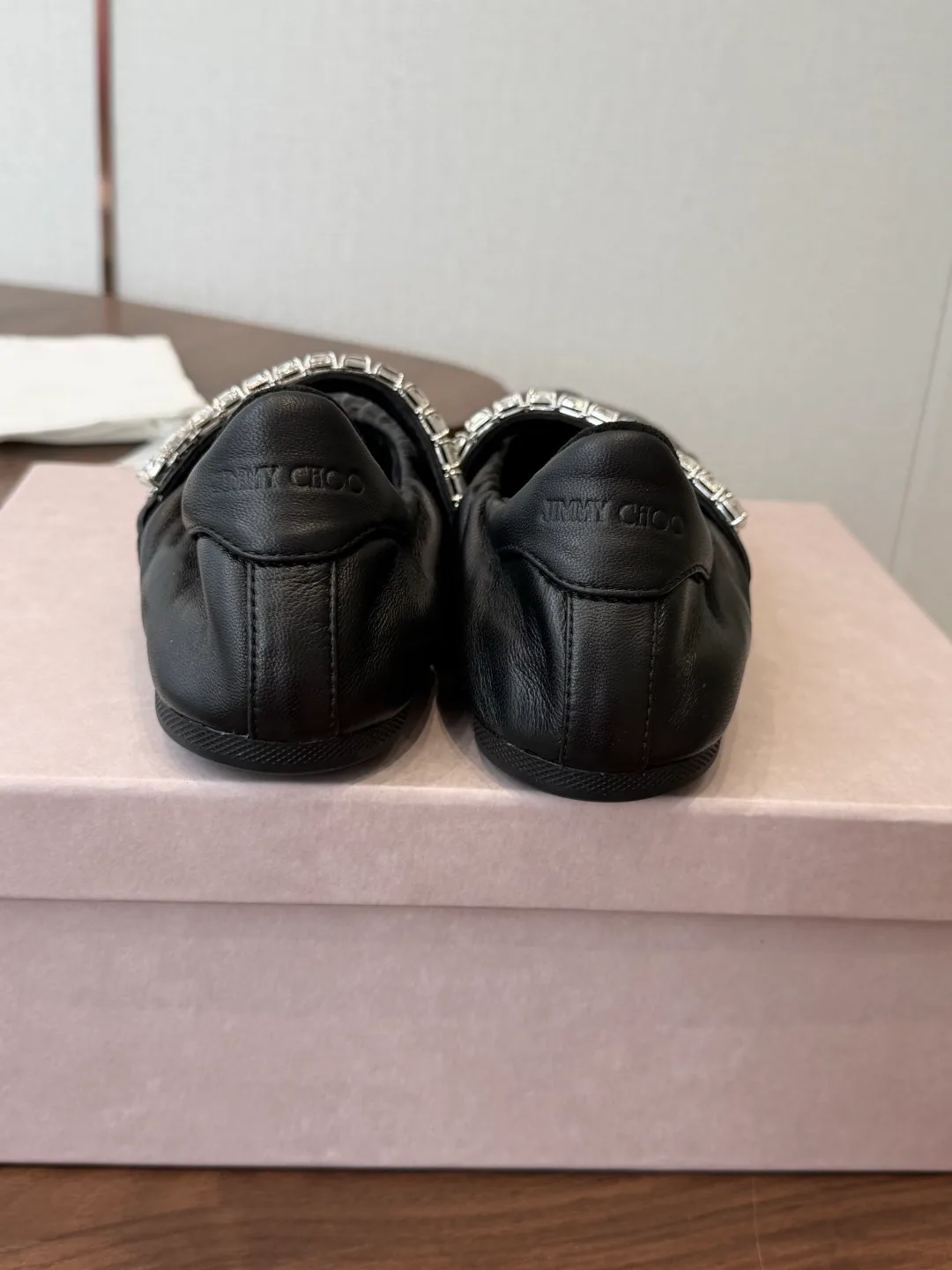 Women's Ballet Flats JIMMY CHOO 18258081