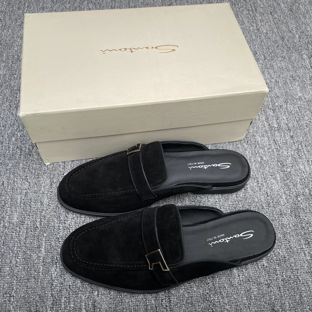 Men's Loafers And Dress Shoes SANTONI 18075988
