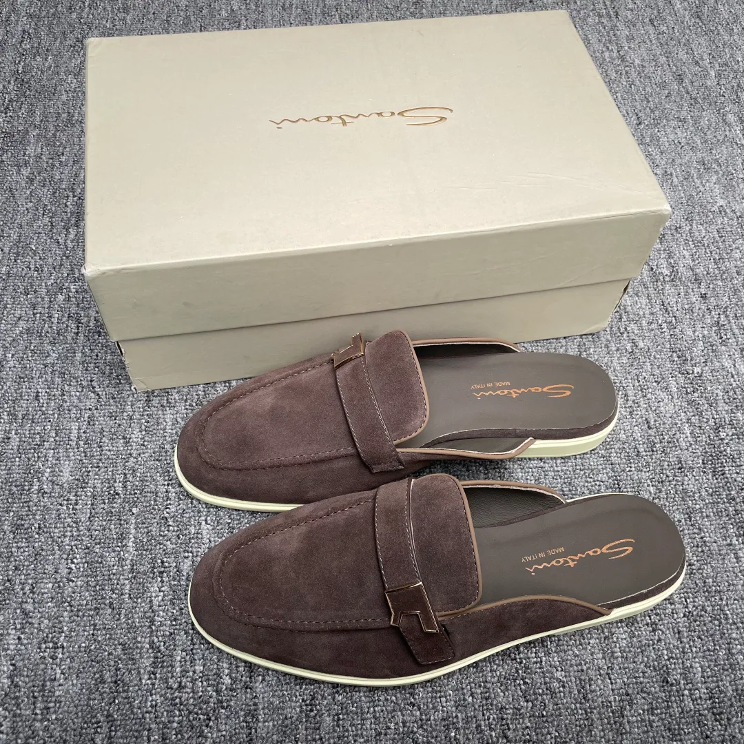 Men's Loafers And Dress Shoes SANTONI 18075986