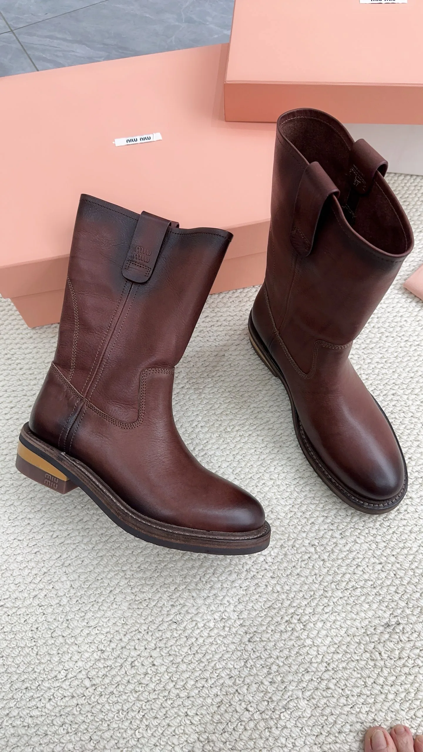 Women's Boots MIU MIU 18083917