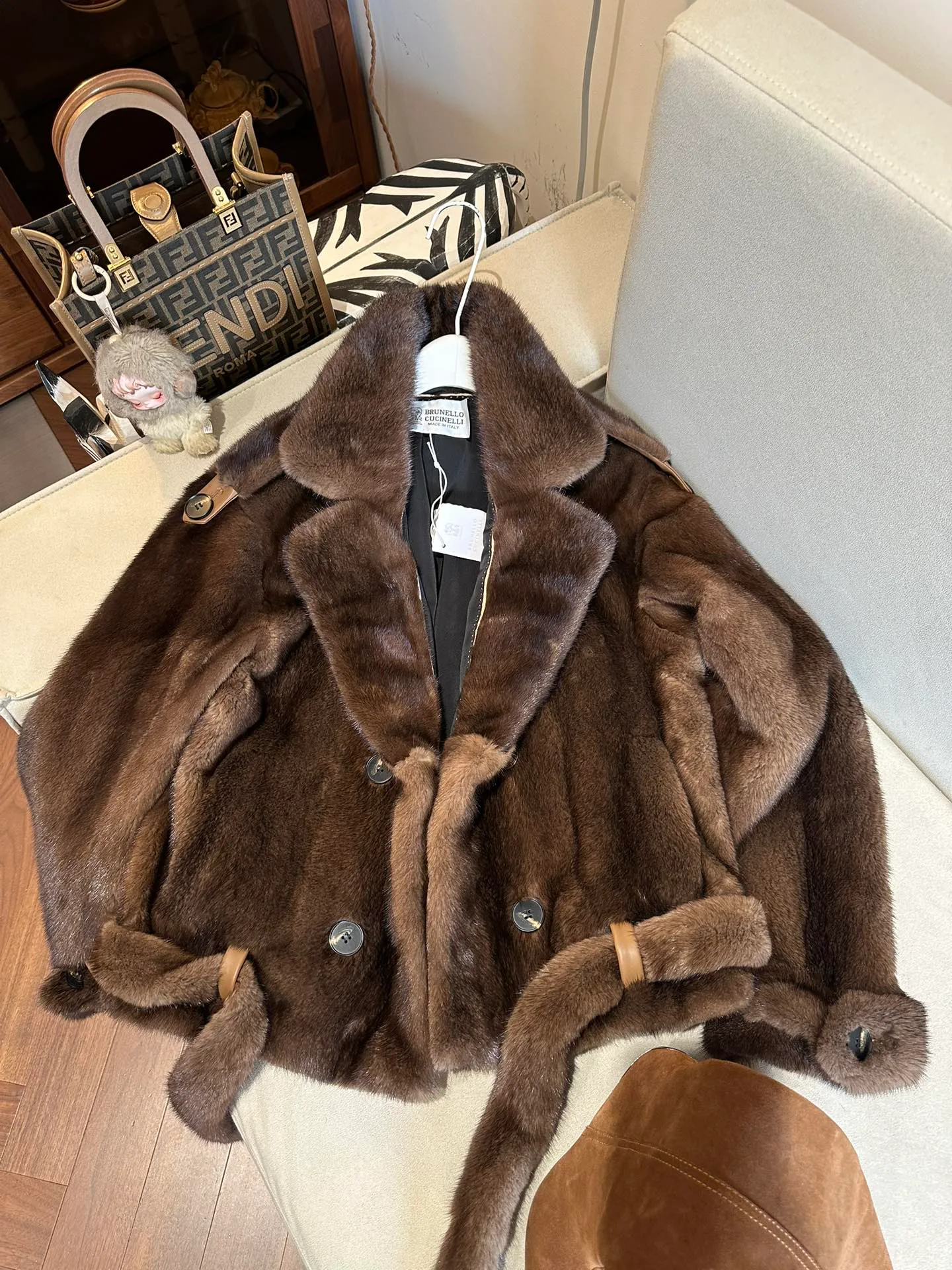 Women's Fur Coats BRUNELLO CUCINELLI 17856439