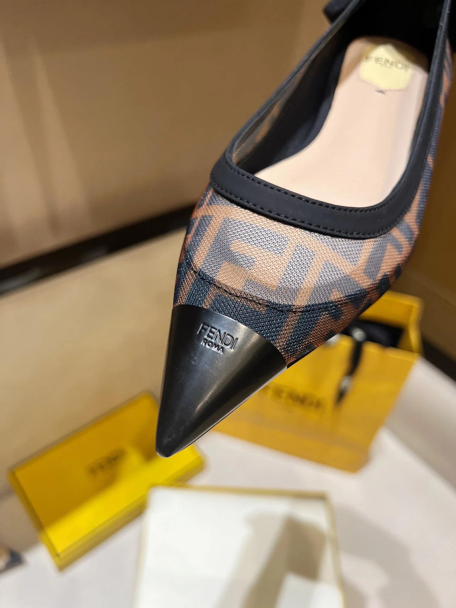 Women's Ballet Flats FENDI 17392020