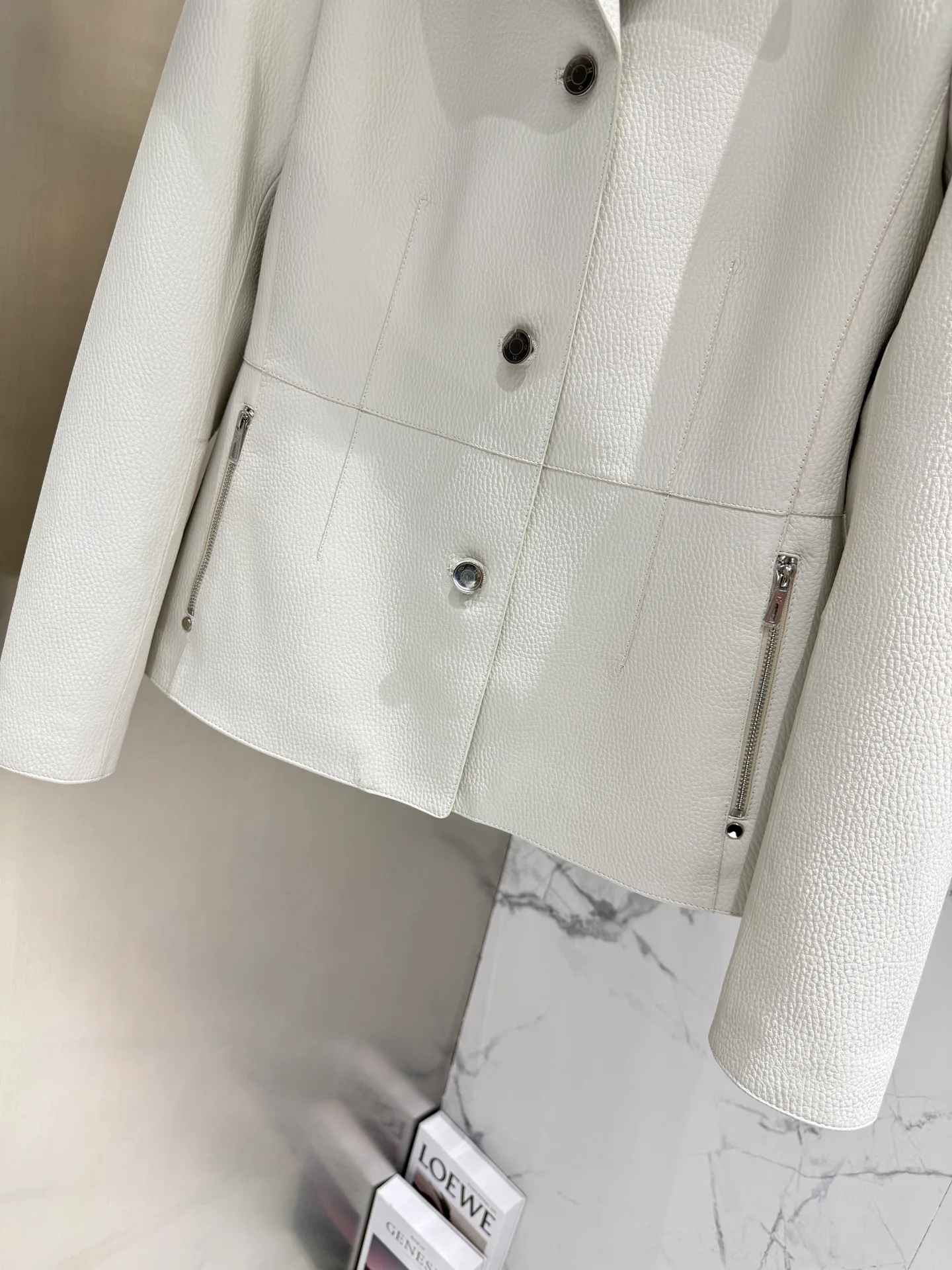 Women's Leather Jackets And Sheepskin Coats HERMES 17823585