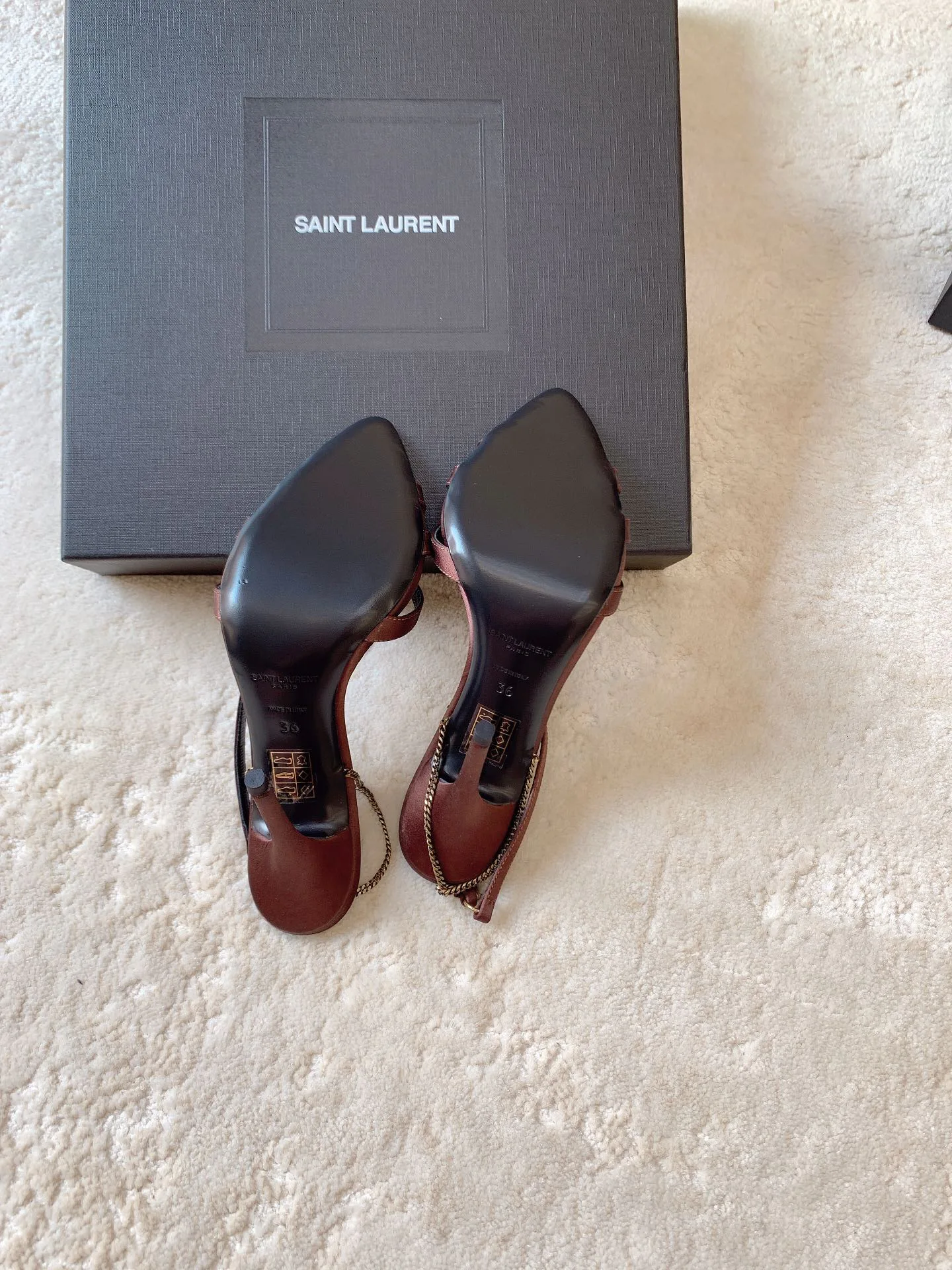 Women's Open-Toe Sandals SAINT LAURENT 17431919