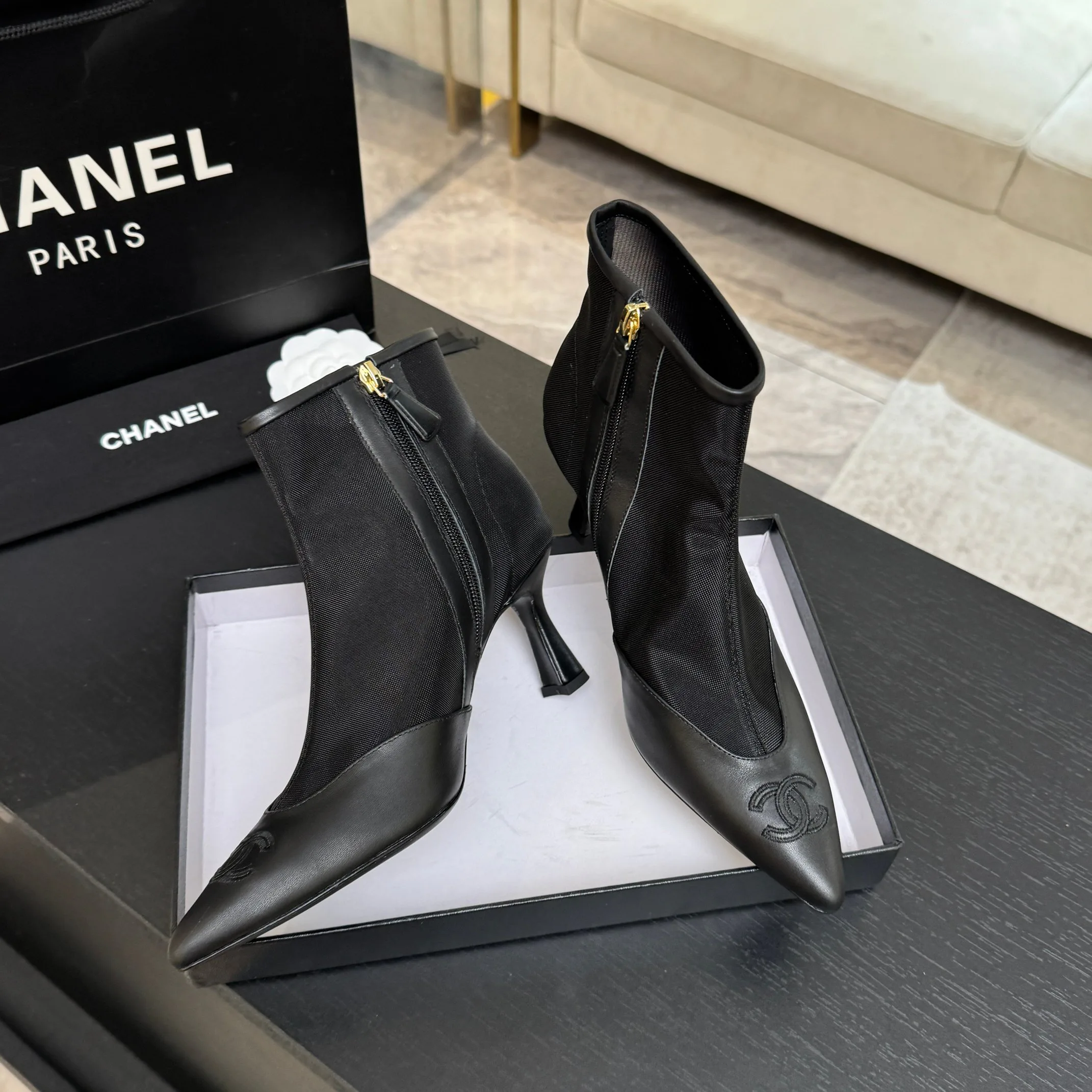 Women's Booties CHANEL 18062743