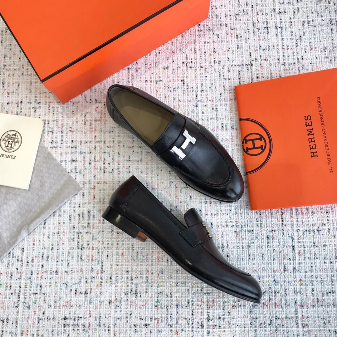 Men's Loafers And Dress Shoes HERMES 17745613