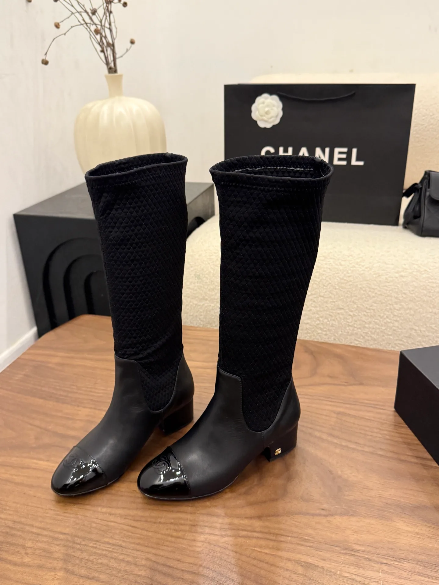 Women's Boots CHANEL 18534778
