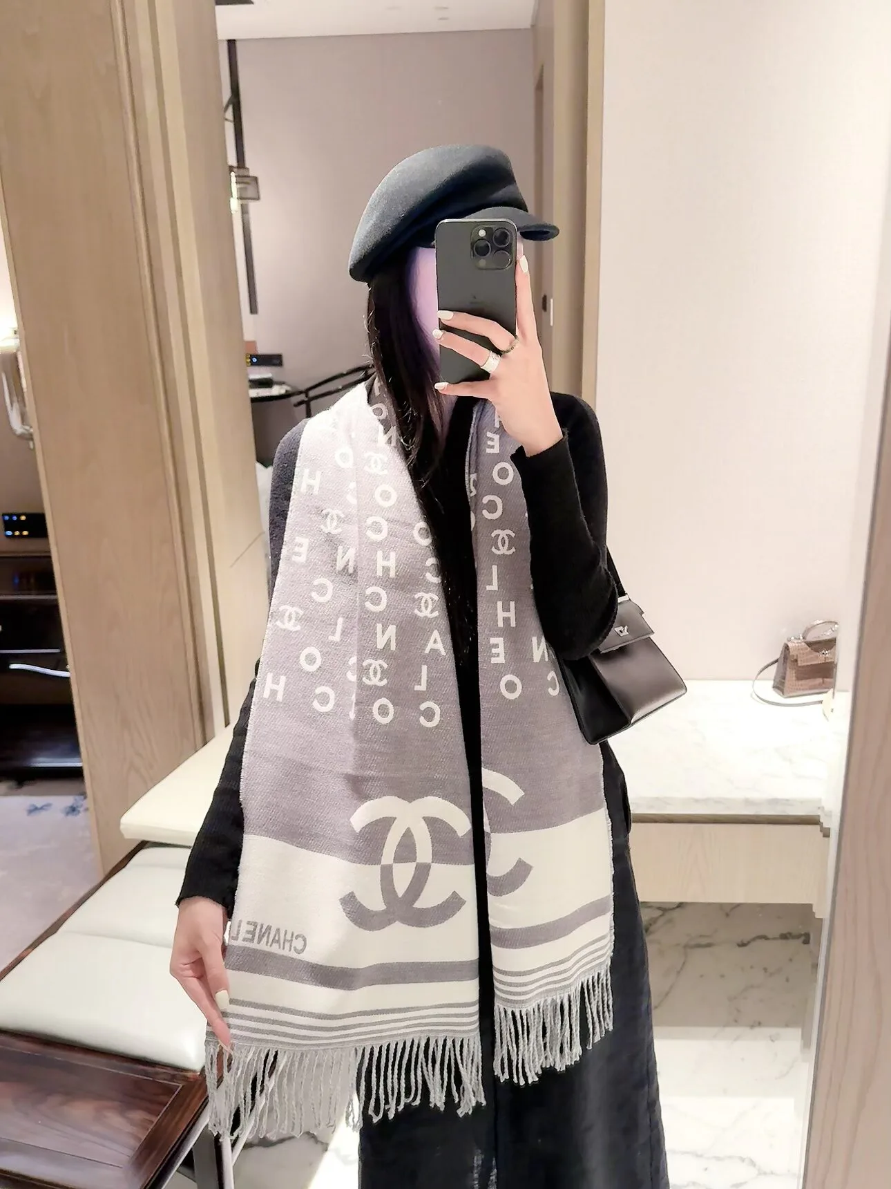 Scarves CHANEL 18377559