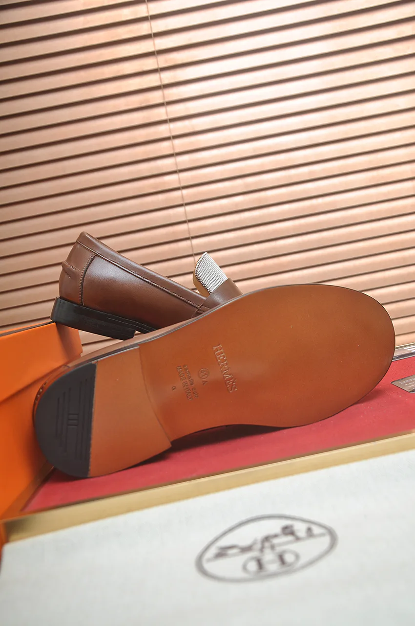 Men's Loafers And Dress Shoes HERMES 17349625