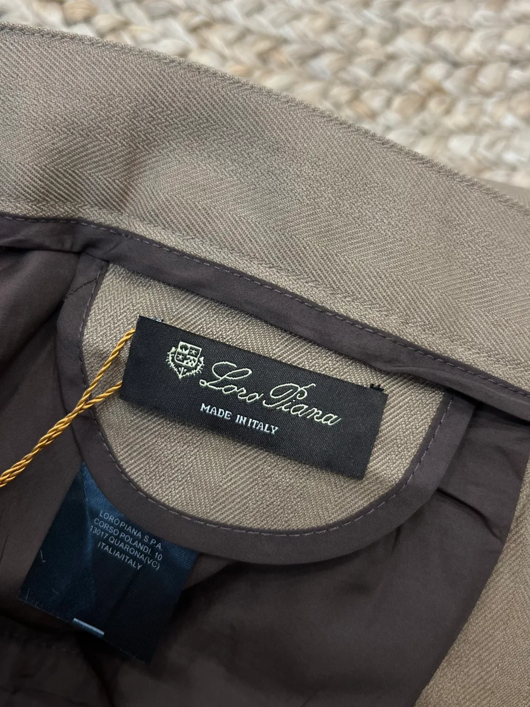 Men's Trousers LORO PIANA 17364910