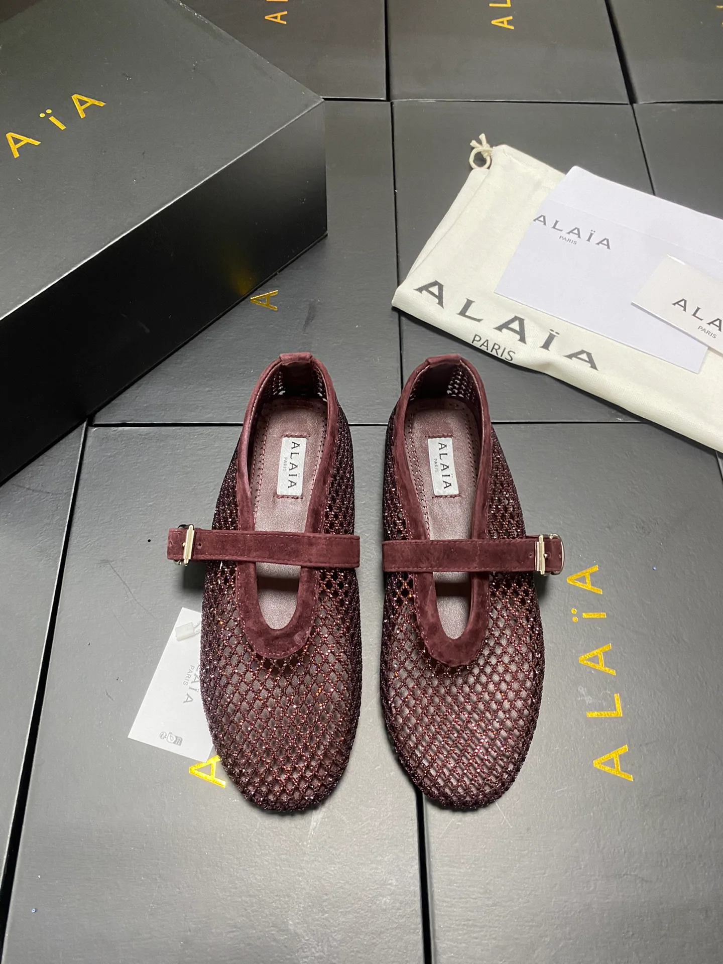 Women's Ballet Flats ALAIA 17977982