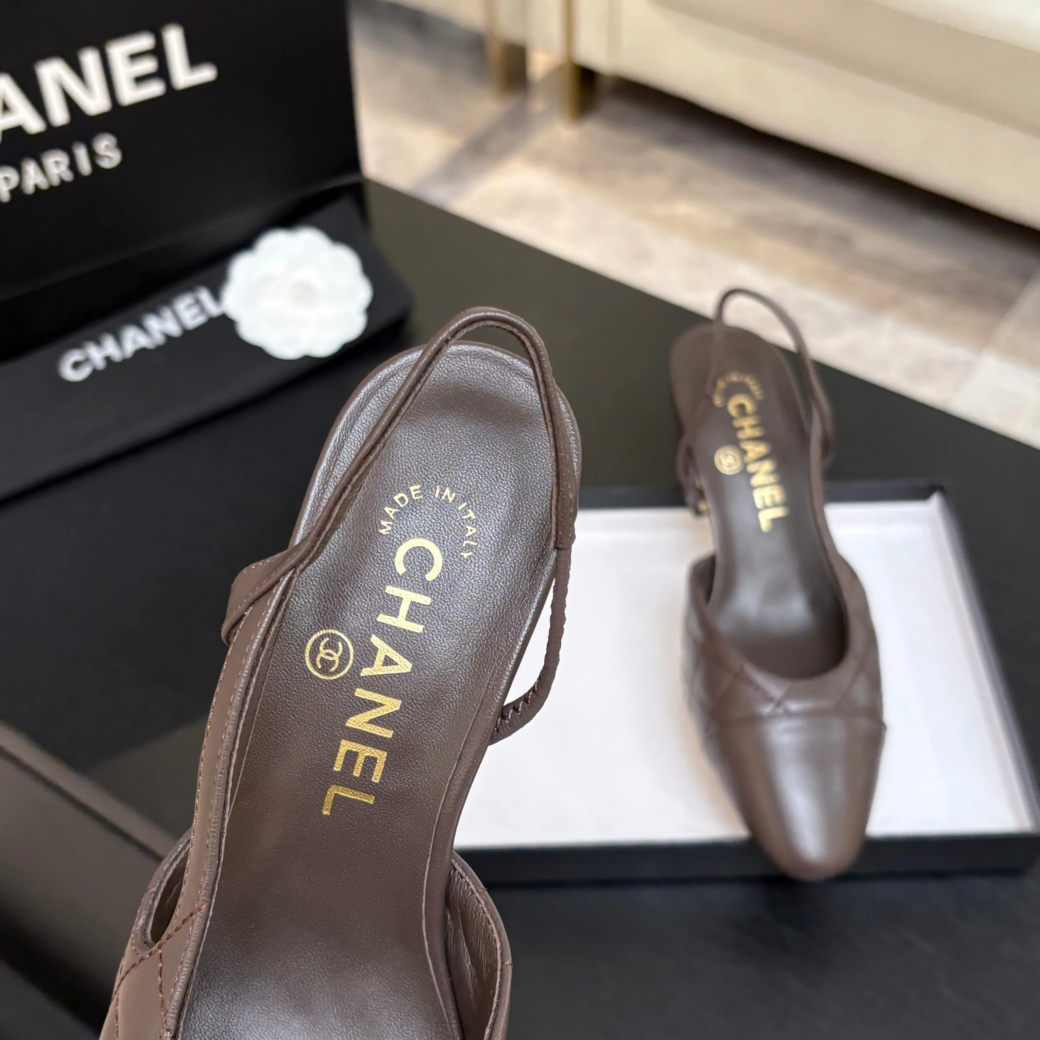 Women's Open-Toe Sandals CHANEL 17730805