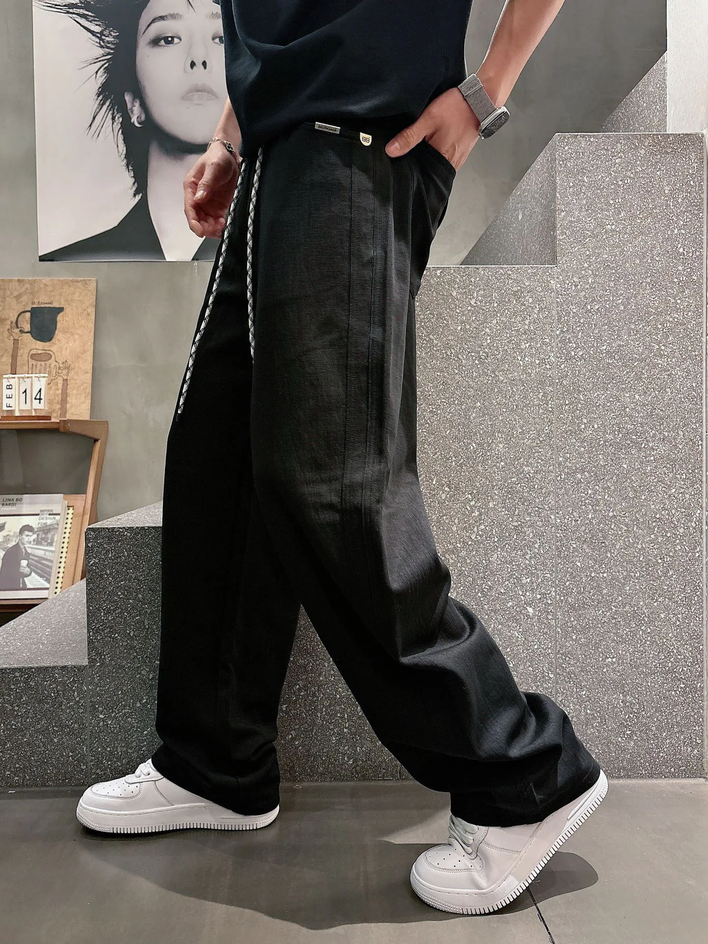 Брюки Мужские Balenciaga 18596889