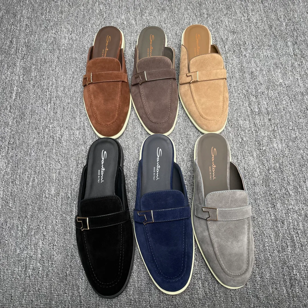 Men's Loafers And Dress Shoes SANTONI 18075986