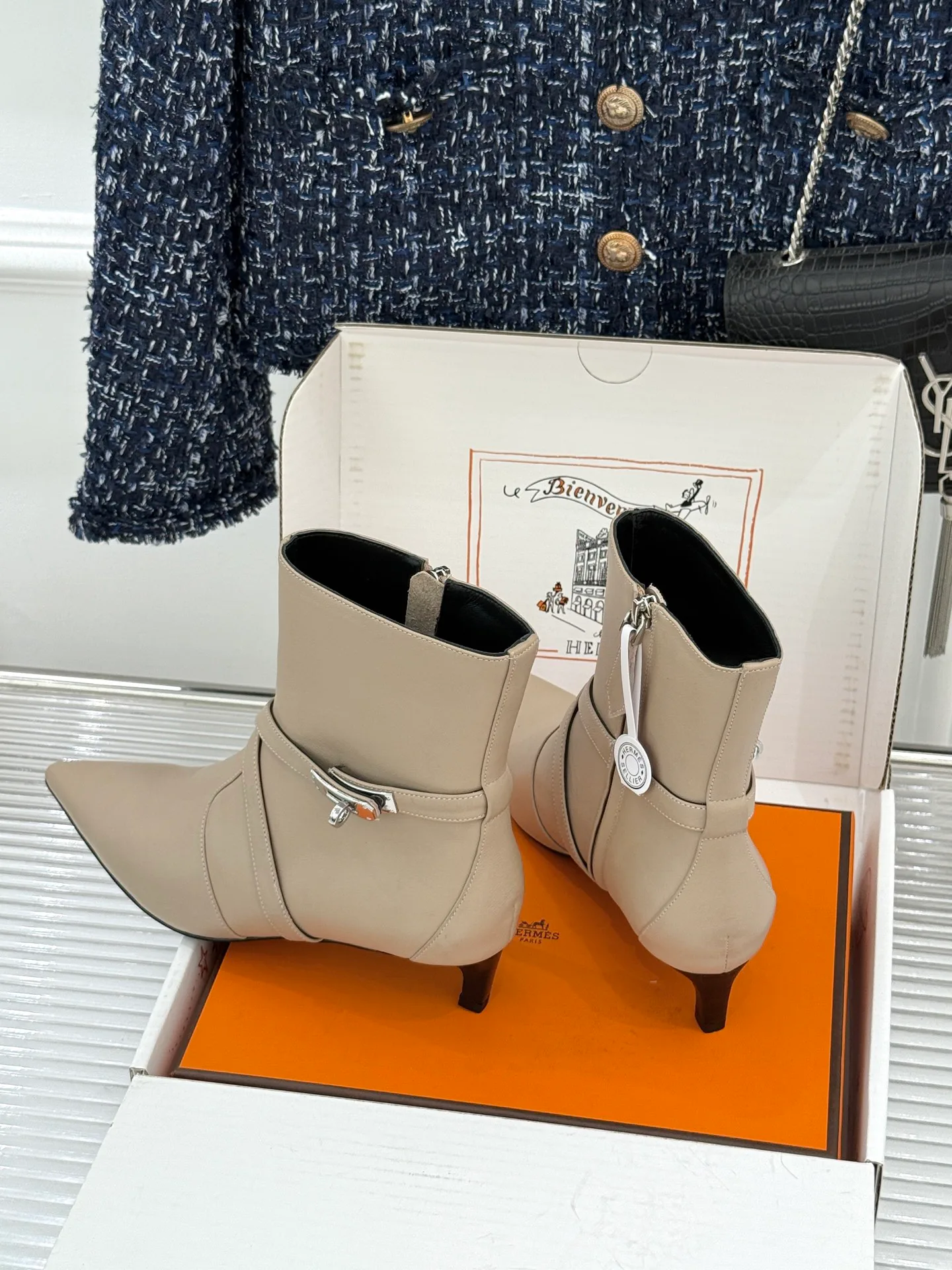 Women's Booties HERMES 17724112