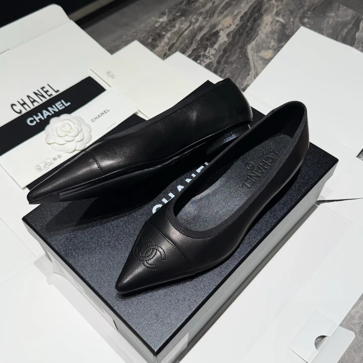 Women's Ballet Flats CHANEL 18201903